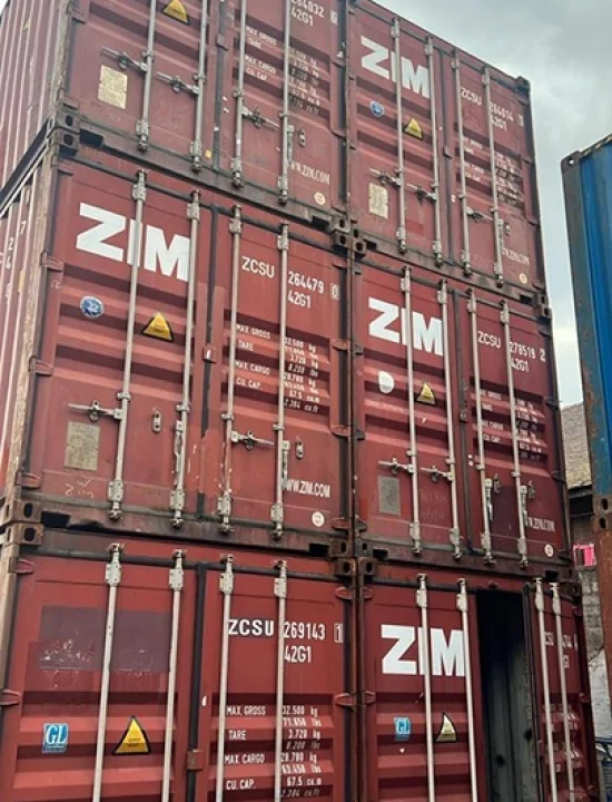 Contenedor marítimo de 40 pies en venta