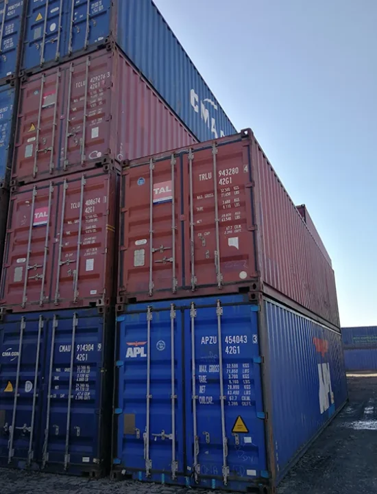 Contenedor marítimo de 40 pies en venta