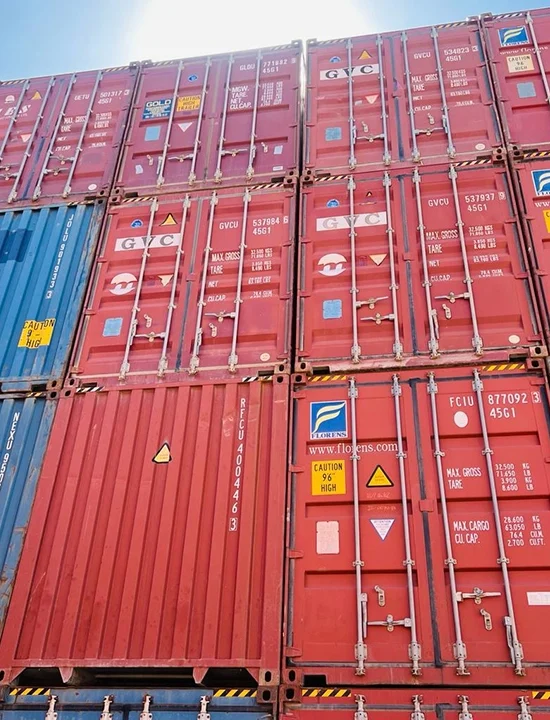 Contenedor marítimo de 40 pies High Cube en venta