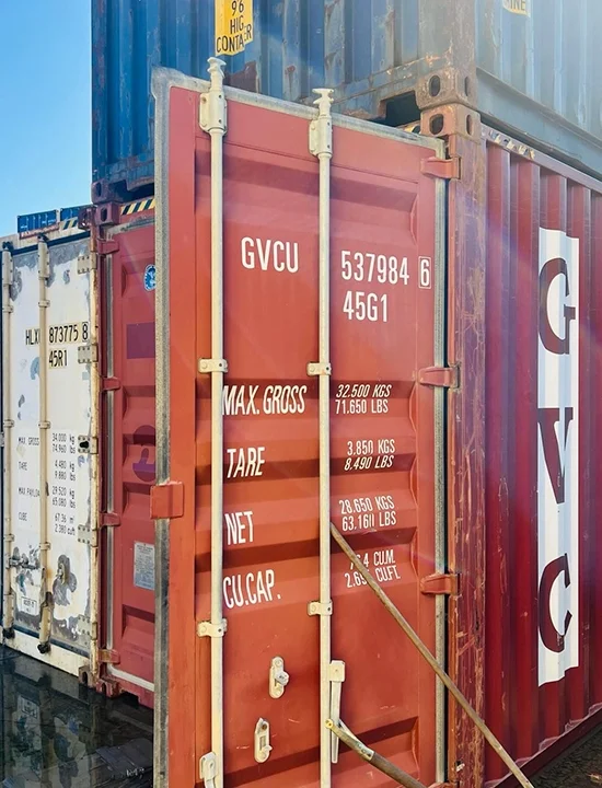 Contenedor marítimo de 40 pies High Cube en venta